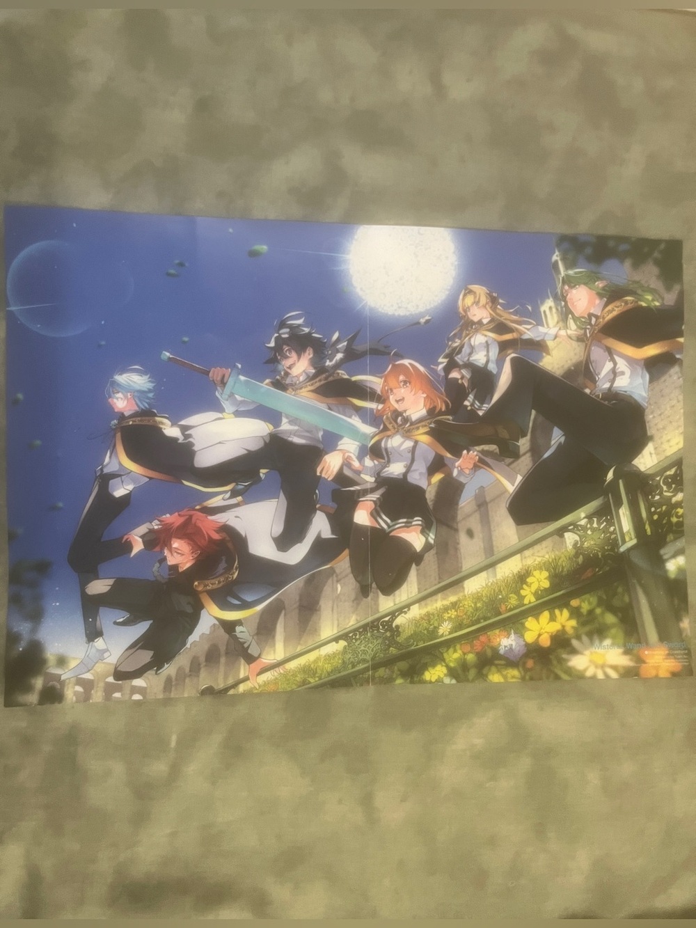 Wistoria wand and sword Anime Poster 2026 16x11 fold-up Exclusive Origin